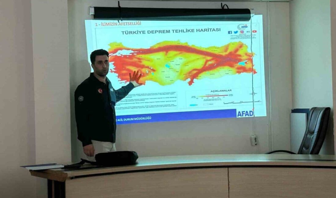 Elazığ İl Afet Risk Azaltma Planı (İRAP) çerçevesinde ilk kez