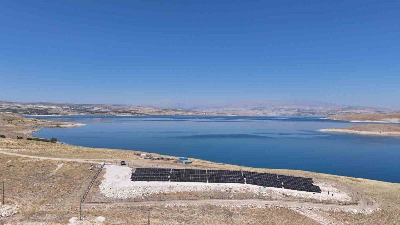 Elazığ’ın Keban ilçesinde bin 328 dekar arazi, Baraj Pompaj Sulama