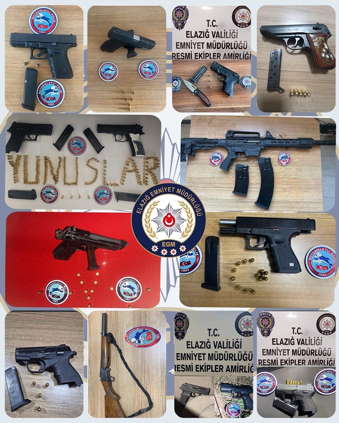 Elazığ’da polis ekiplerinin yaptığı çalışmada son 1 ay içerisinde kesinleşmiş