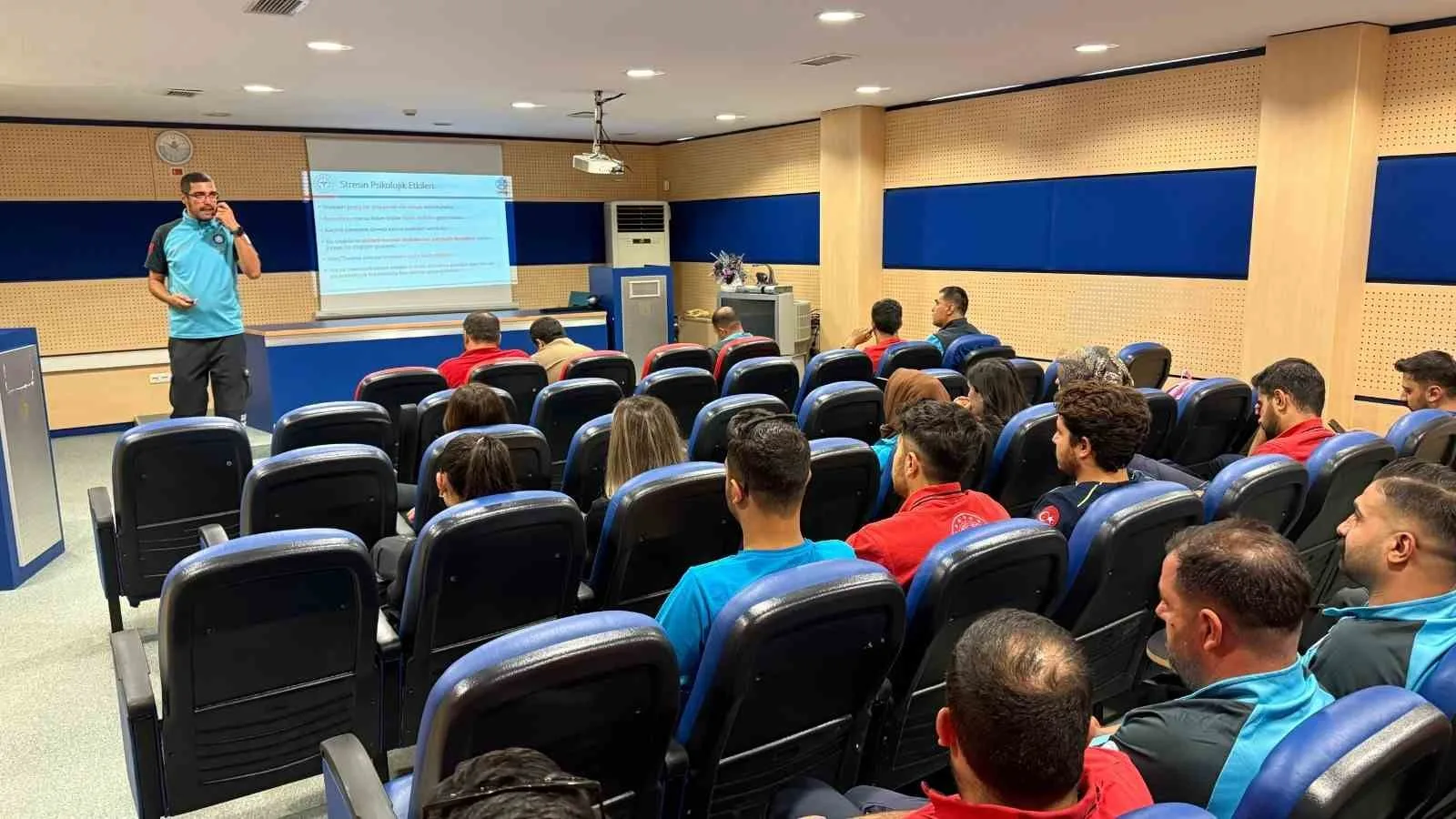 Elazığ İl Sağlık Müdürlüğü tarafından, UMKE personeline Psikososyal Destek Eğitimi