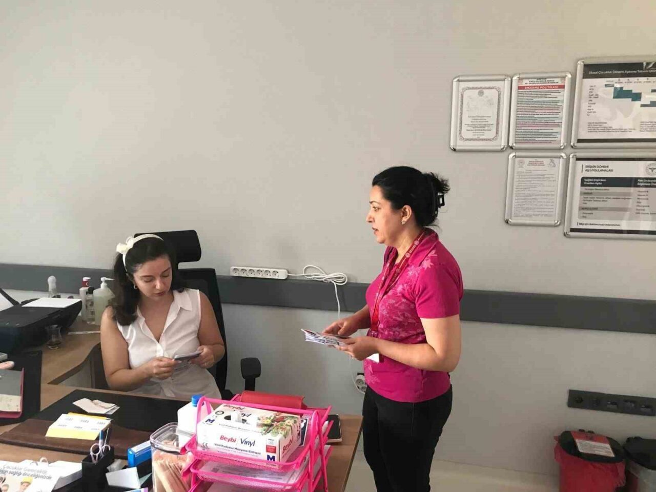 Elazığ İl Sağlık Müdürlüğü tarafından aile sağlığı merkezi ziyaret edilerek