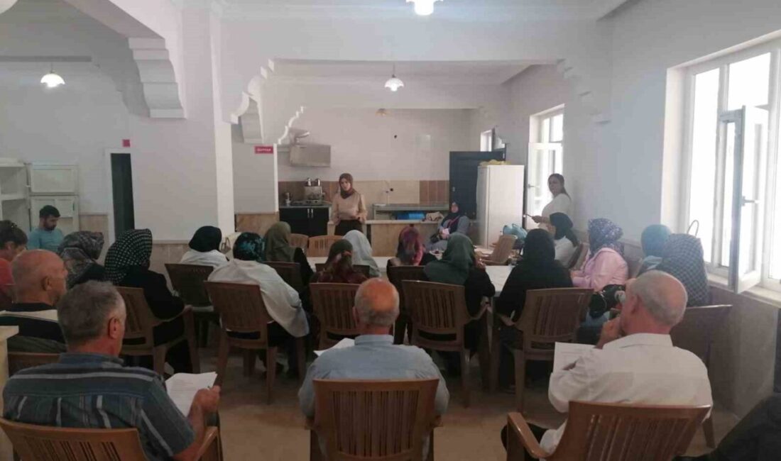 Elazığ’da Sağlıklı Hayat Akademisi Projesi kapsamında Altınçevre köyü sakinlerine eğitim