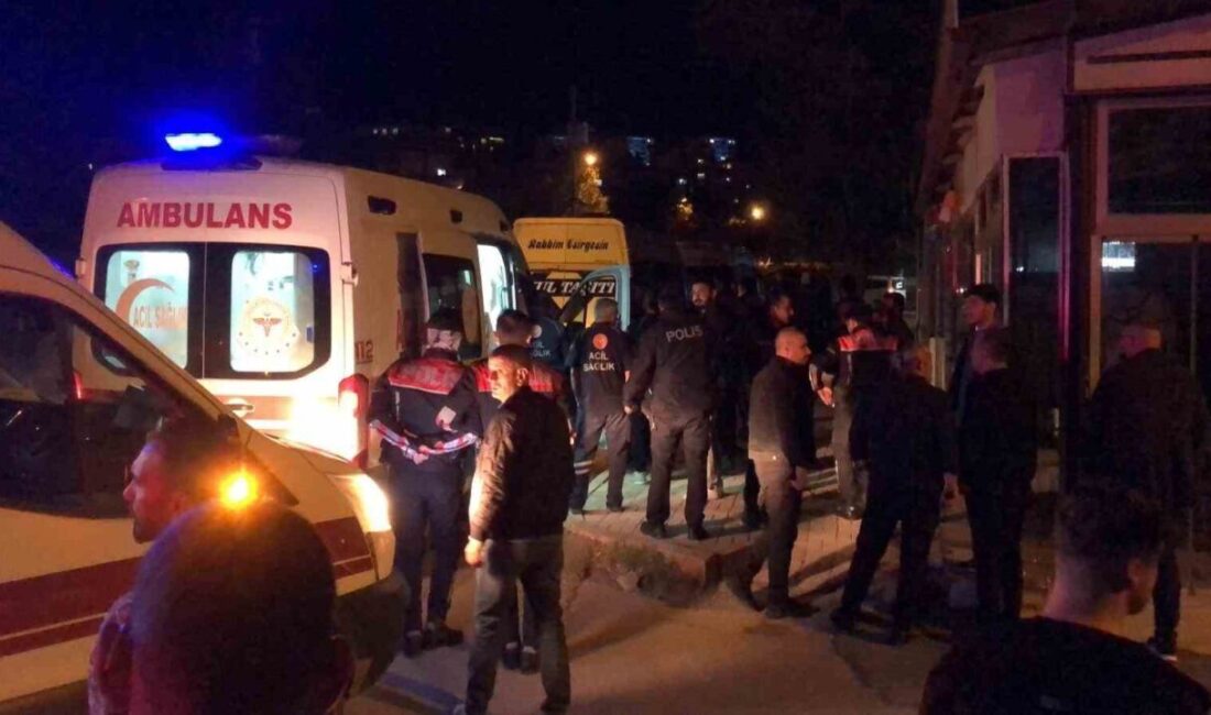 Elazığ’da iki grup arasında çıkan sopalı kavgada 3 kişi yaralandı.