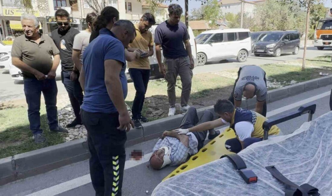 Aksaray’da bankadan emekli maaşını çektikten sonra evine gitmek için yola