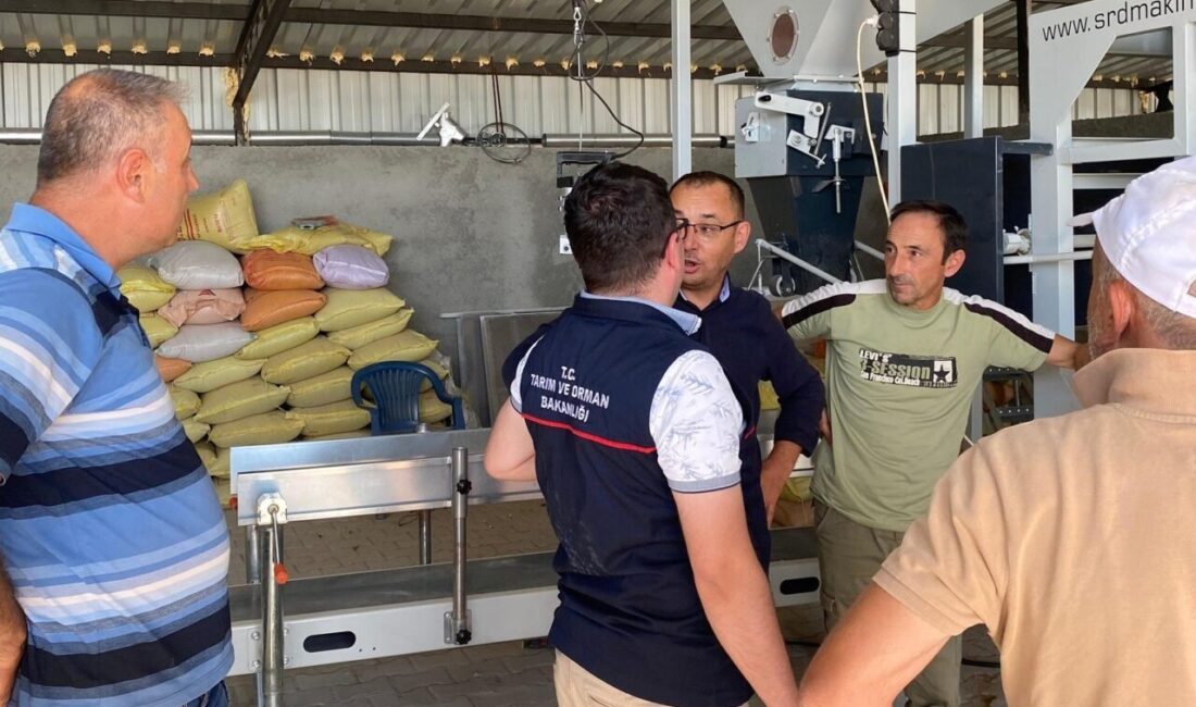 Emet İlçe Tarım Müdürlüğünce Örencik Köyü’ndeki selektör tesisinde incelemelerde bulunuldu.