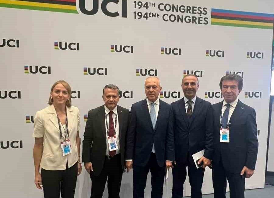Uluslararası Bisiklet Birliği (UCI) Kongresi’nde, Türkiye Bisiklet Federasyonu Başkanı Emin