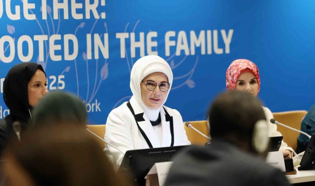 Cumhurbaşkanı Recep Tayyip Erdoğan’ın eşi, Birleşmiş Milletler (BM) Sıfır Atık