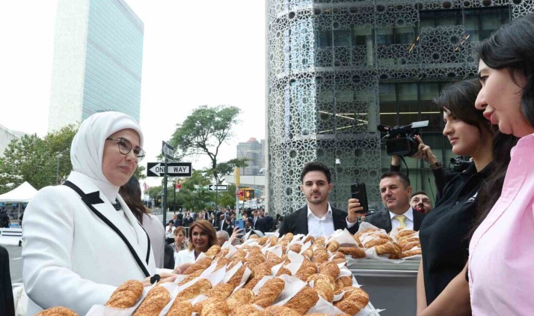 Cumhurbaşkanı Recep Tayyip Erdoğan’ın eşi, Birleşmiş Milletler (BM) Sıfır Atık