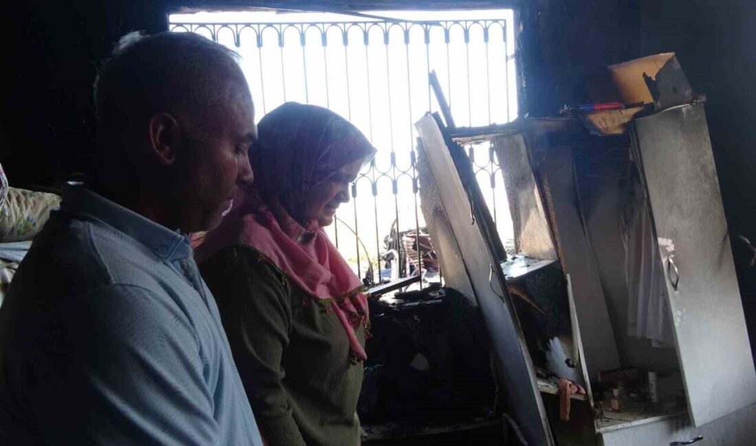 Mersin’in Erdemli ilçesinde oğullarını evlendirdikleri düğünde olan ailenin yanarak kullanılamaz