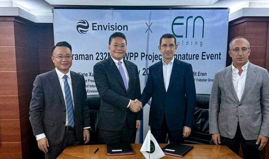 Envision Energy, Yıldızlar Grup ortaklığında 232 MW rüzgar projesi ile