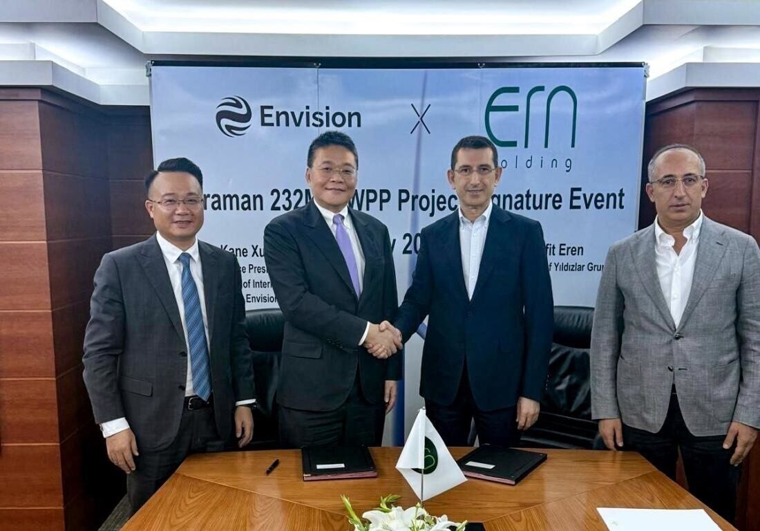 Envision Energy, Yıldızlar Grup ortaklığında 232 MW rüzgar projesi ile