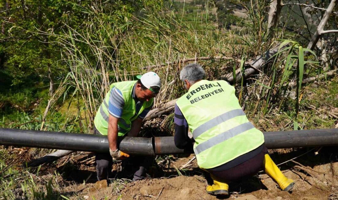 Mersin’in Erdemli Belediyesinin, tarımsal üretimin sürdürülebilirliğini sağlamak, kuraklıkla mücadele etmek