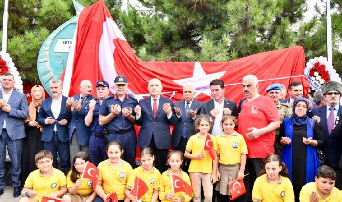 Trabzon Büyükşehir Belediyesi’nce Ertuğrul Fırkateyni’nde şehit olan 71 Trabzonlu asker