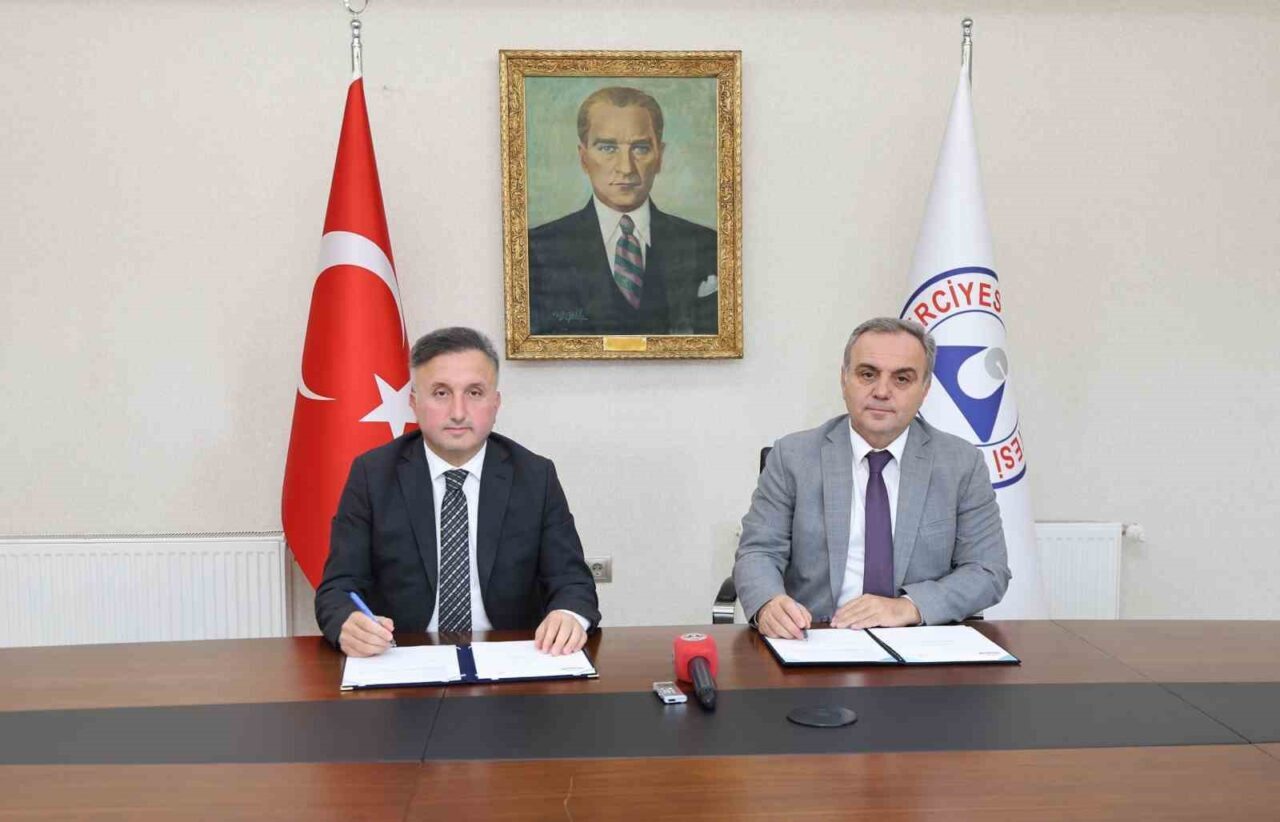Erciyes Üniversitesi (ERÜ) ile İl Milli Eğitim Müdürlüğü arasında iş