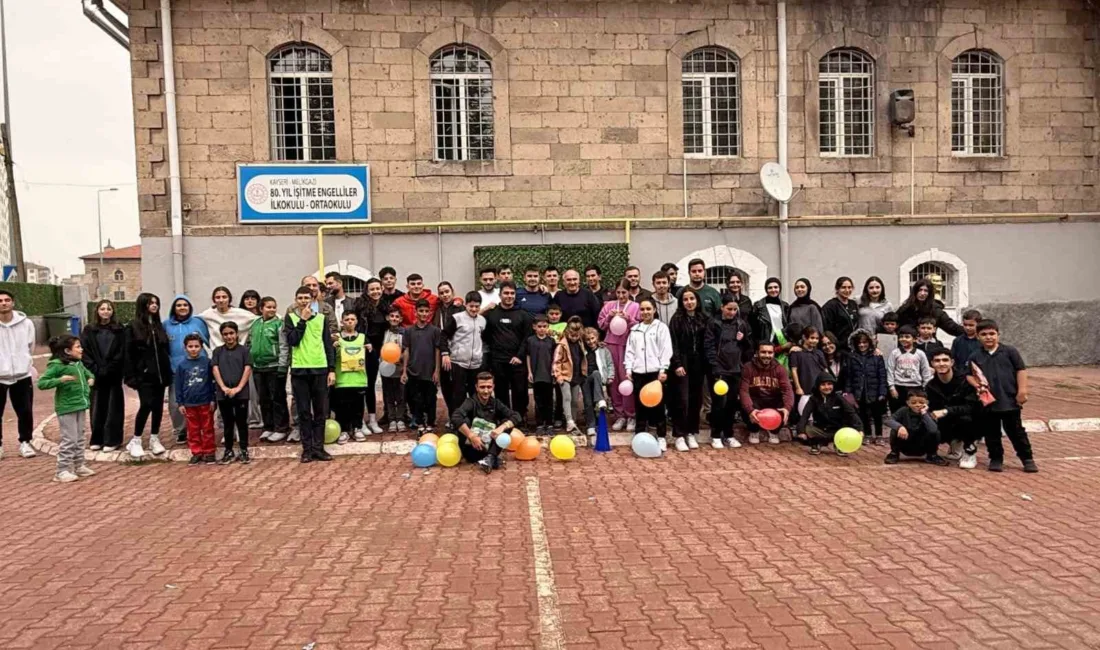 Erciyes Üniversitesi (ERÜ) Spor Bilimleri Fakültesi öğrencileri topluma hizmet uygulamaları