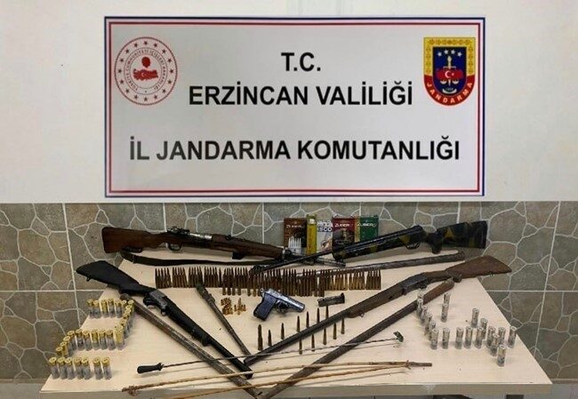 Erzincan İl Jandarma Komutanlığı 2025 yılı ağustos ayı faaliyet sonuçları