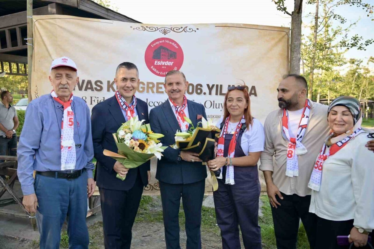 Esenyurt Belediyesi tarafından Sivas Kongresi’nin 106. yıl dönümünde 58 fidan