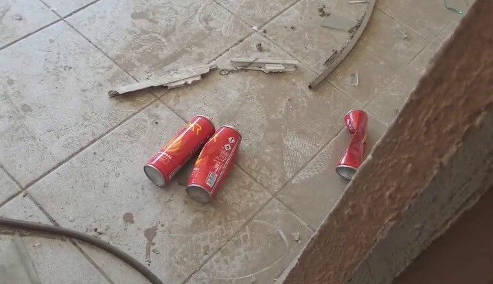 Adıyaman’ın Kahta ilçesinde daha önceden dershane olarak kullanılan bina madde