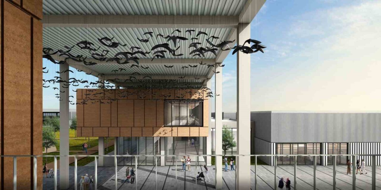 Kocaeli Büyükşehir Belediyesi, daha önce çatısı çöktüğü için yıkılan İnterteks