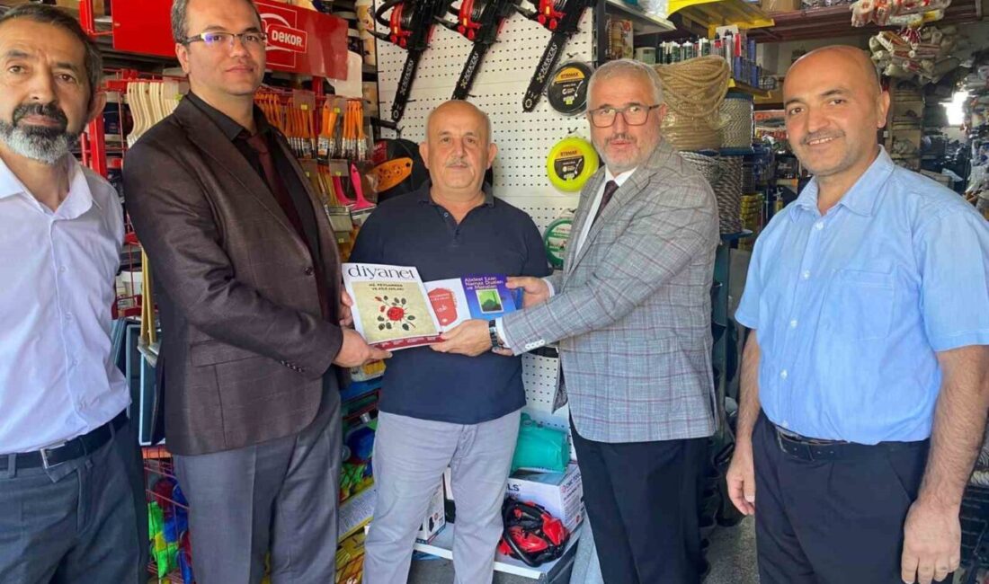 Düzce Müftülüğü Ahilik Haftası çerçevesinde Konuralp’te bulunan esnaflarla bir araya