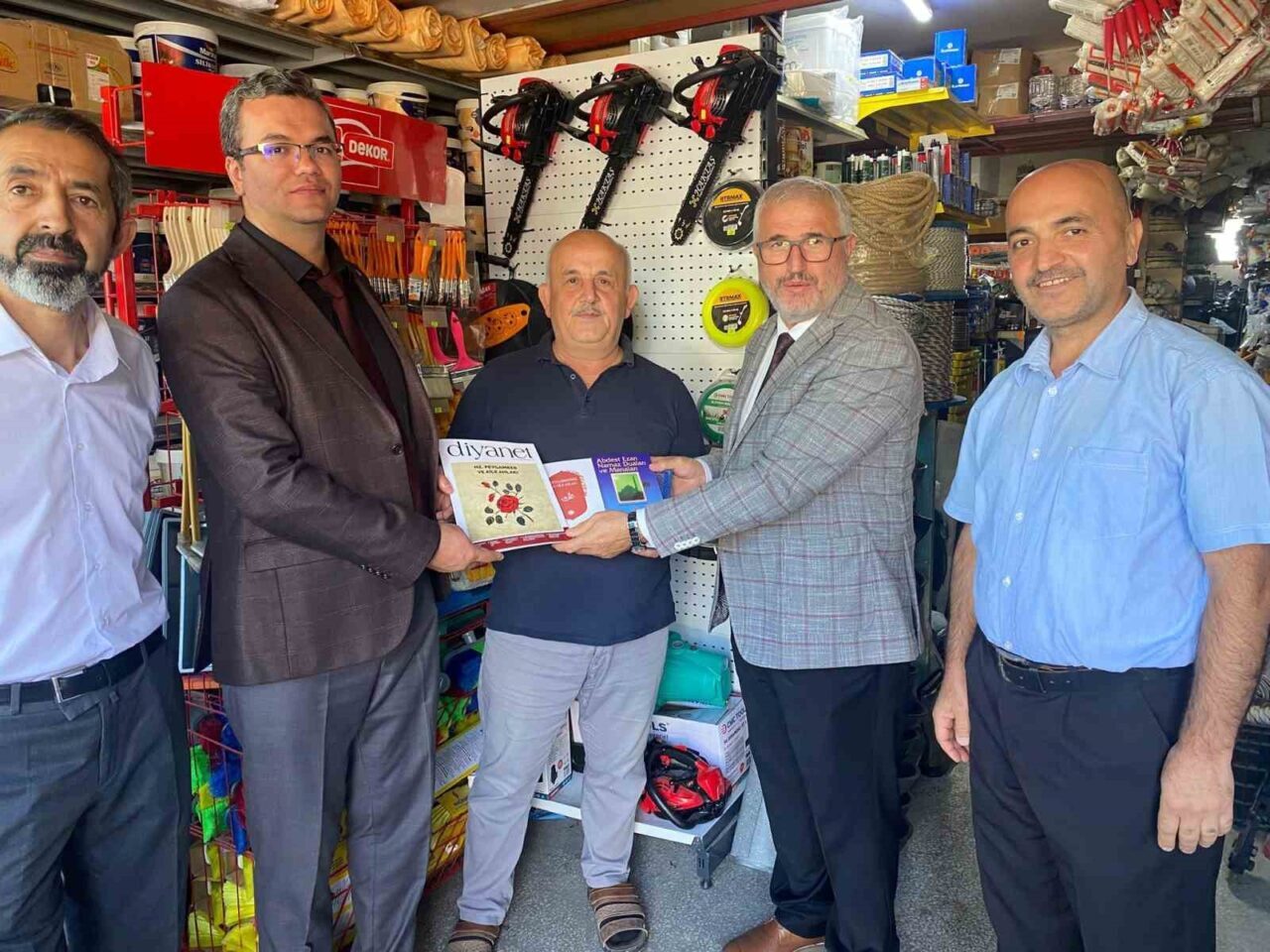 Düzce Müftülüğü Ahilik Haftası çerçevesinde Konuralp’te bulunan esnaflarla bir araya