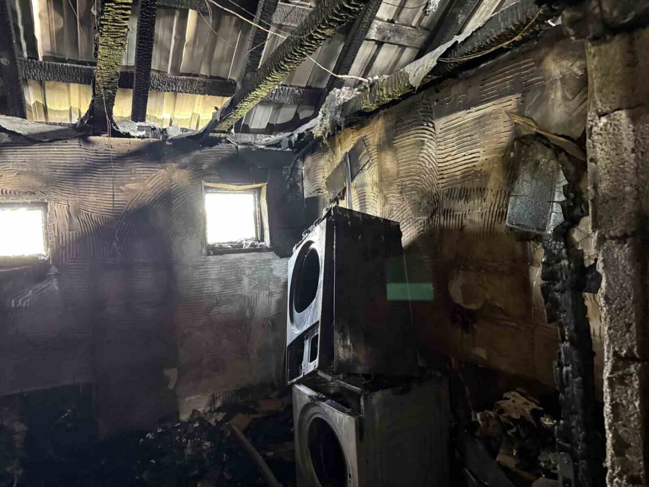 Düzce’de daha önce evi belirlenemeyen bir sebeple 5 kez yanan