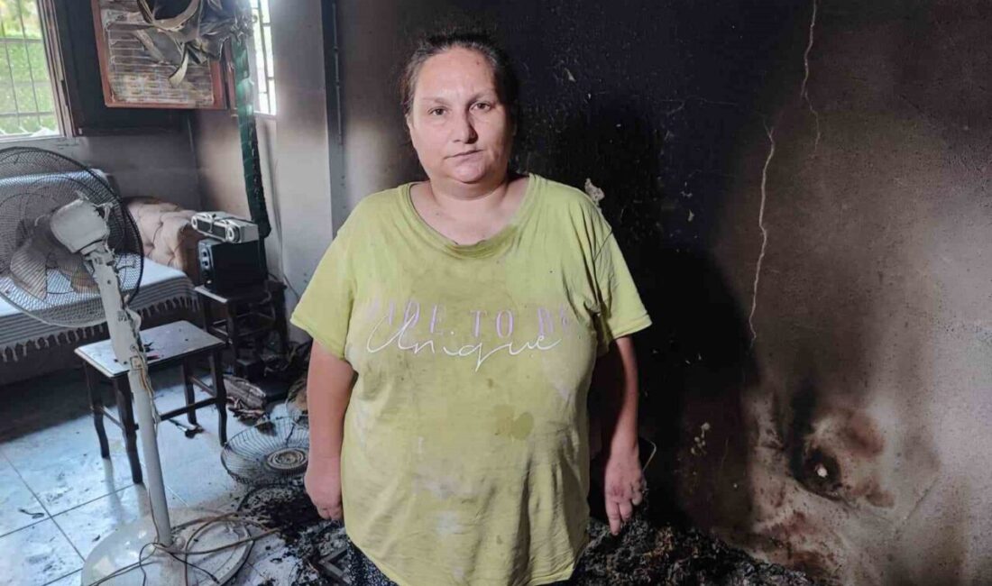 Adana’da elektrik kontağından çıkan yangın nedeniyle evleri yanan annek-kız, oto