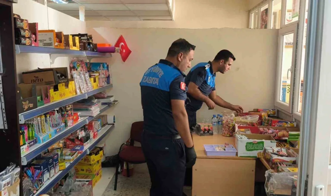 Eyyübiye Belediyesi Zabıta Müdürlüğü ekipleri, 2025-2026 eğitim-öğretim yılının başlamasıyla birlikte