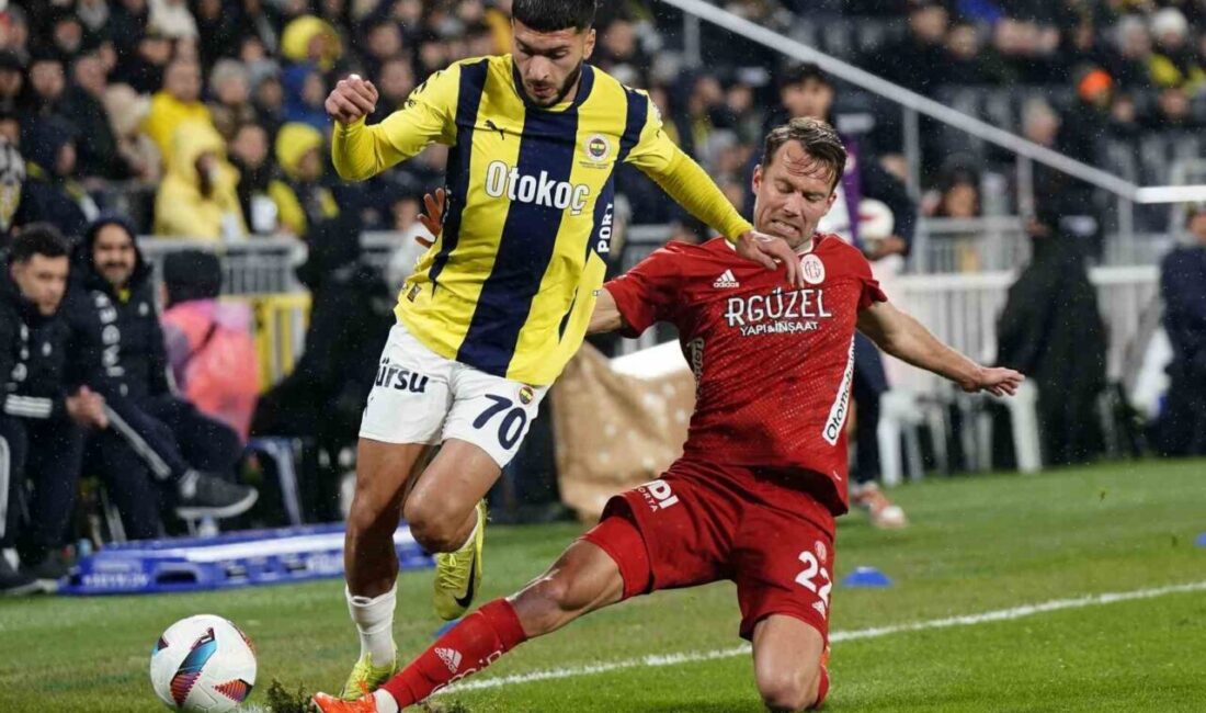 Fenerbahçe, Trendyol Süper Lig’in 7. haftasında yarın evinde oynayacağı Antalyaspor