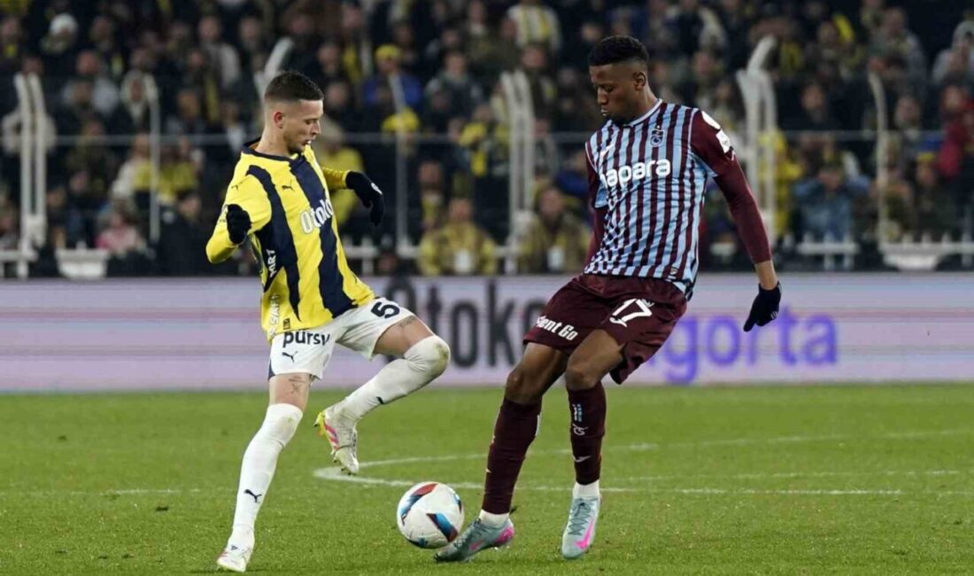 Fenerbahçe ile Trabzonspor, Trendyol Süper Lig’in 5. haftasında yarın oynayacakları