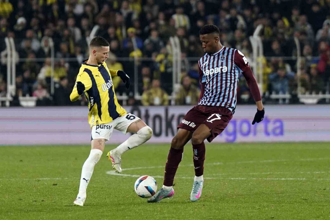 Fenerbahçe ile Trabzonspor, Trendyol Süper Lig’in 5. haftasında yarın oynayacakları