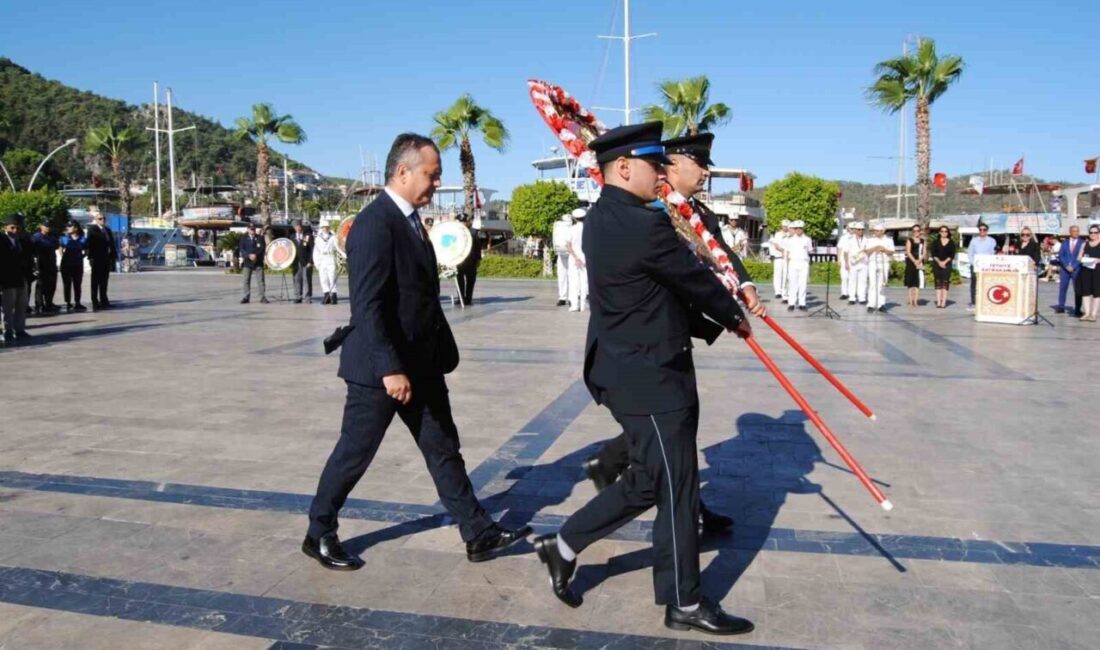 19 Eylül Gaziler Günü, tüm Türkiye’de olduğu gibi Fethiye’de de