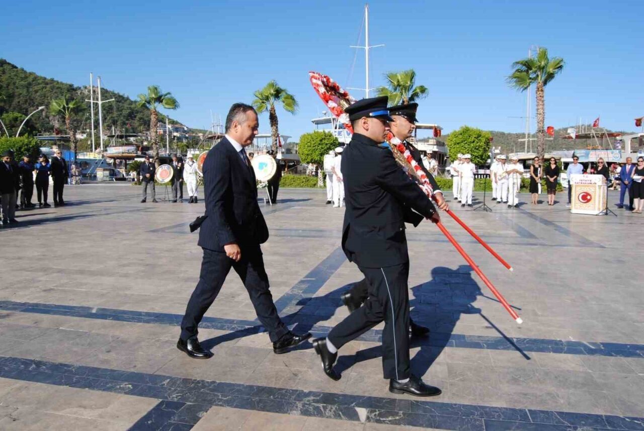 19 Eylül Gaziler Günü, tüm Türkiye’de olduğu gibi Fethiye’de de