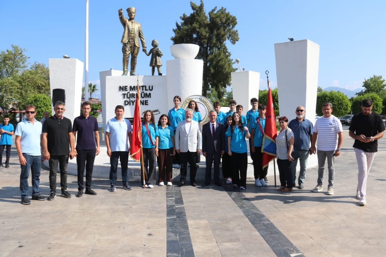 2025-2026 eğitim öğretim yılının başlamasıyla birlikte Fethiye’de İlköğretim Haftası, Beşkaza