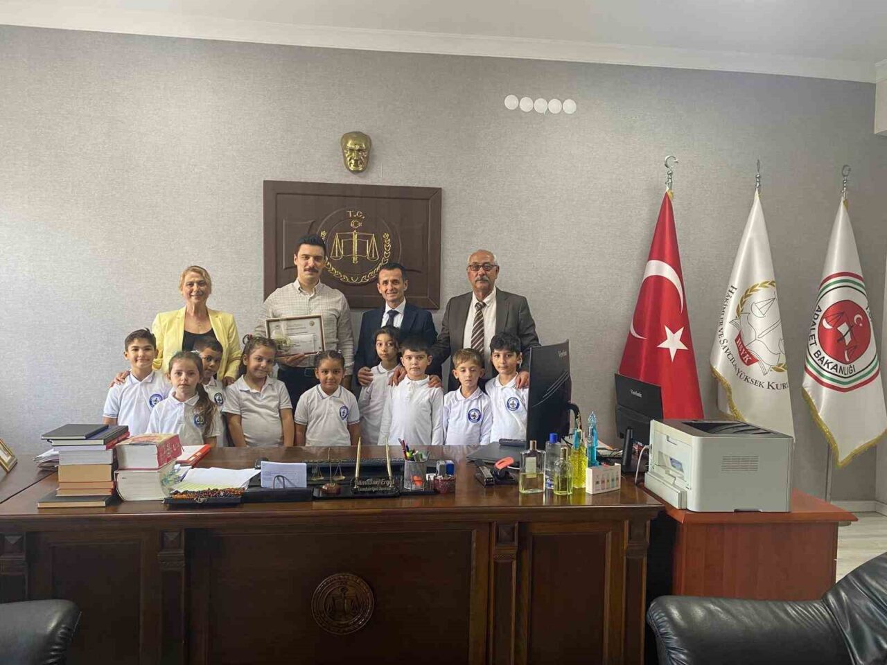 DÜZCE(İHA) – Akçakoca Cumhuriyet İlkokulu doğaya ve geleceğe karşı sorumluluk