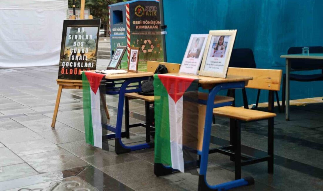 Sivas’ta AK Parti Gençlik Kolları, İsrail’in saldırılarında Filistin’de şehit olan