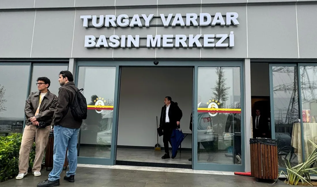 Galatasaray’ın, Kemerburgaz Metin Oktay Tesisleri’ndeki basın çalışmaları için kullanacağı Turgay