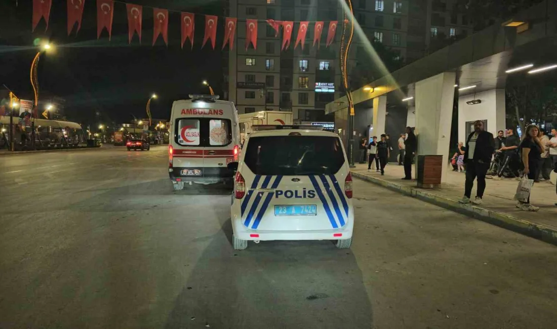 Elazığ’da parkta oturan bir kişi, telefonunu gasbetmek isteyen kişiye direnince