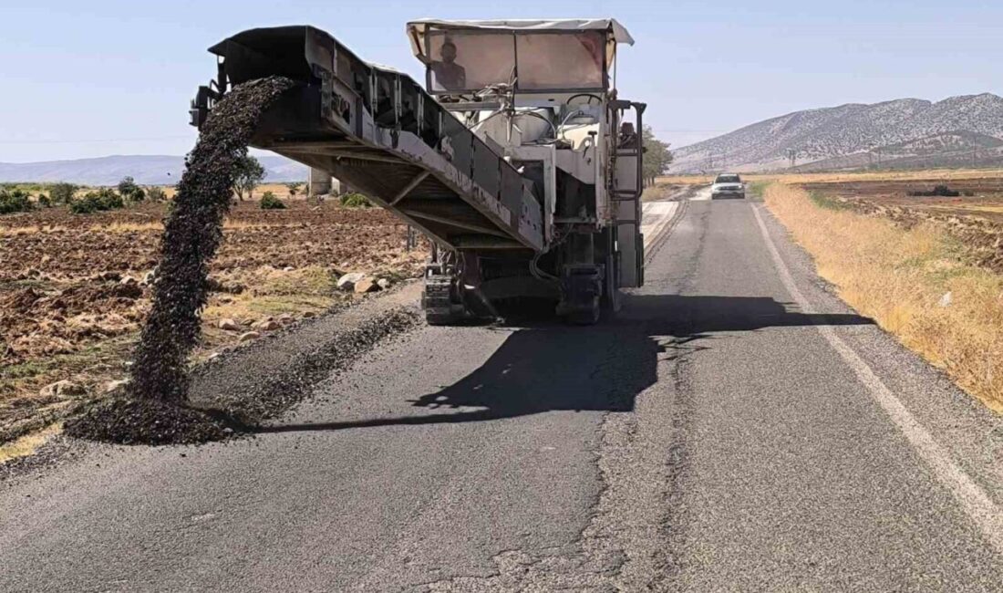 Gaziantep Büyükşehir Belediyesi, Araban ilçesinde bozulan grup yollarının yenileme çalışmalarıyla