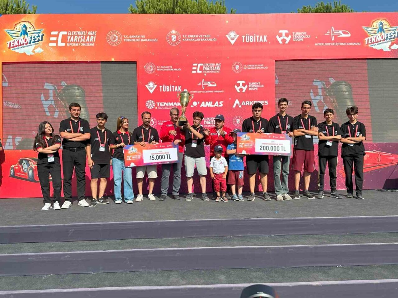 Gaziantep Büyükşehir Belediyesi’nin desteğiyle TEKNOFEST 2025’e katılan 57 takımdan 19’u