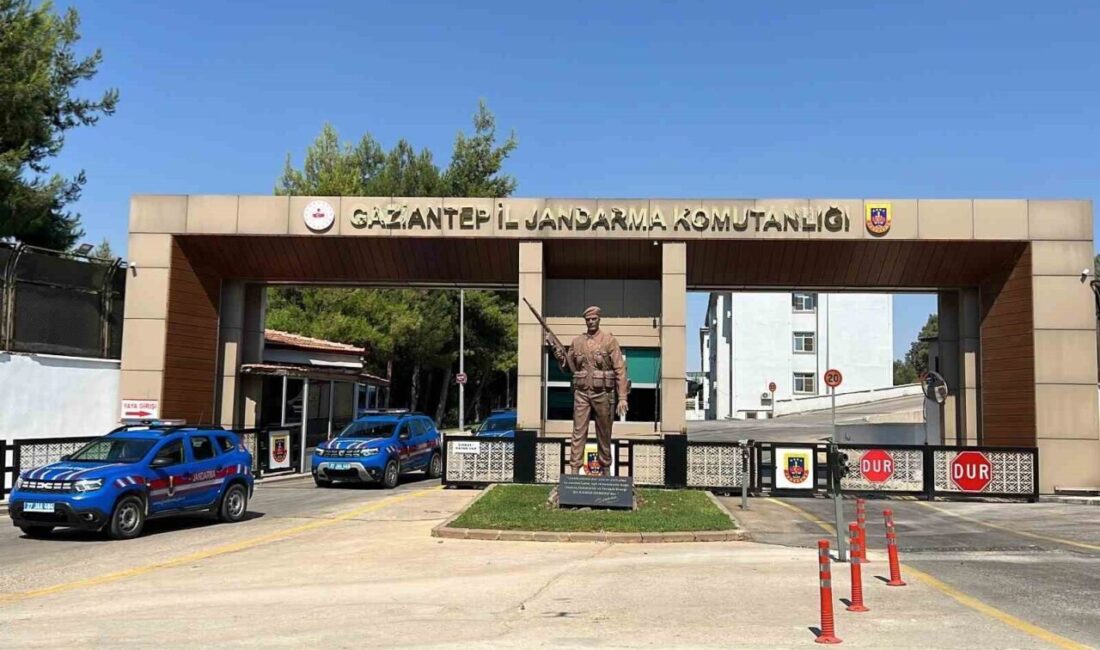 Gaziantep’te son bir ayda jandarma ekiplerinin yaptığı operasyonlar sonucunda çeşitli