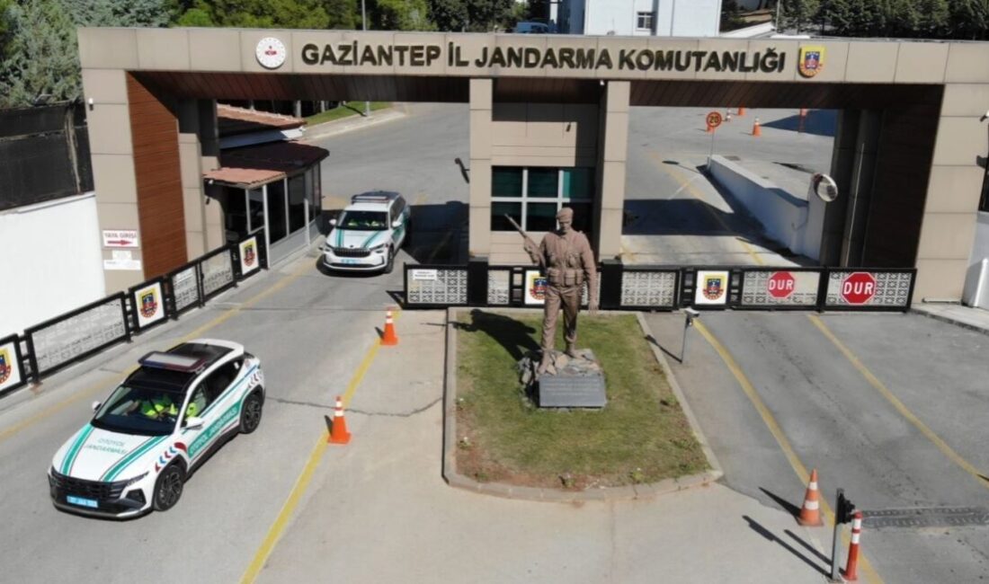 Gaziantep’te jandarma ekiplerinin son bir ayda yaptığı operasyonlarda yakalanan hırsızlık