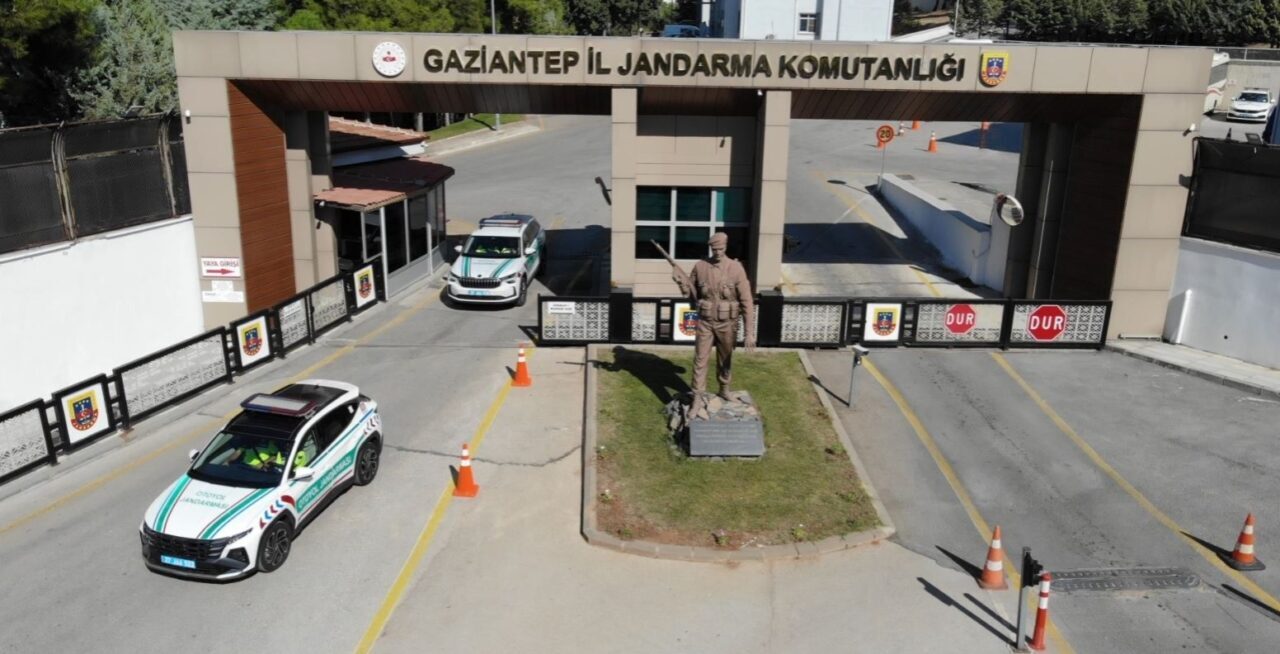 Gaziantep’te jandarma ekiplerinin son bir ayda yaptığı operasyonlarda yakalanan hırsızlık