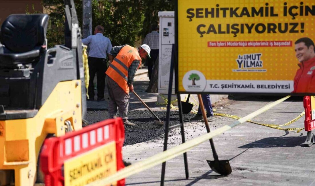 Şehitkamil Belediye Başkanı Umut Yılmaz’ın başlattığı asfalt seferberliği Gazikent, Belkız