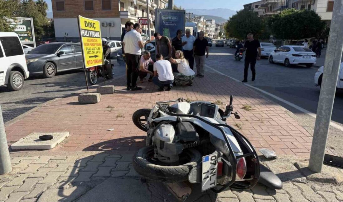 Antalya’nın Gazipaşa ilçesinde panelvan cinsi araçla motosikletin çarpıştığı kazada bir
