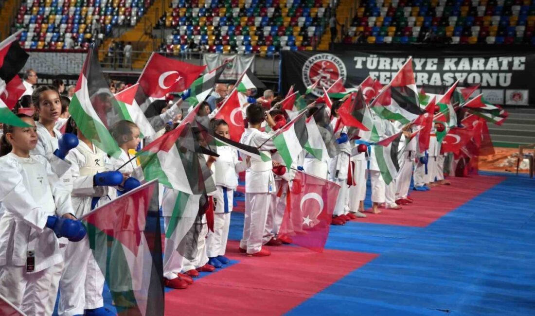 Türkiye Karate Federasyonu, ’Karate Tatamiden Taşarak Umut Oluyor’ sloganıyla Gazze