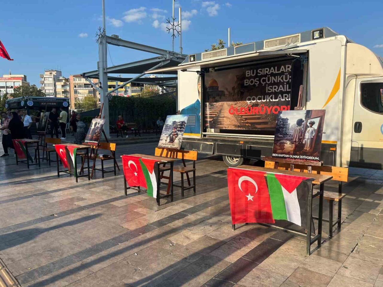 AK Parti Aydın İl Gençlik Kolları, Gazze’de savaş nedeniyle eğitim