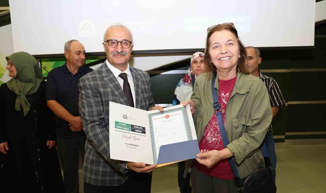 Gebze Belediyesince Kadıllı, Ahatlı ve Cumaköy mahallelerinde yürütülen imar çalışmalarının