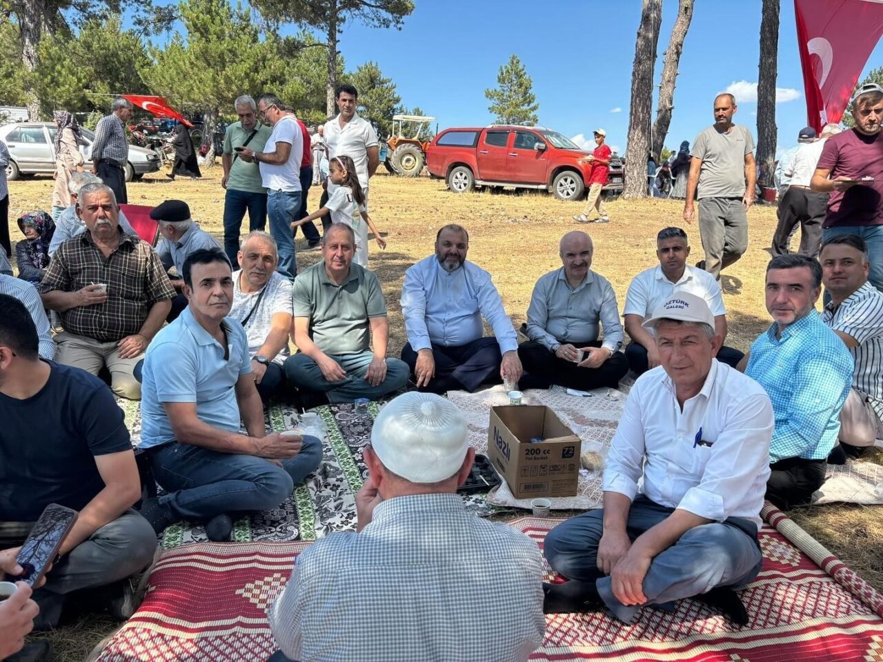 Kütahya’nın Gediz ilçesinde, uzun süredir devam eden kuraklığın ardından, ilçeye