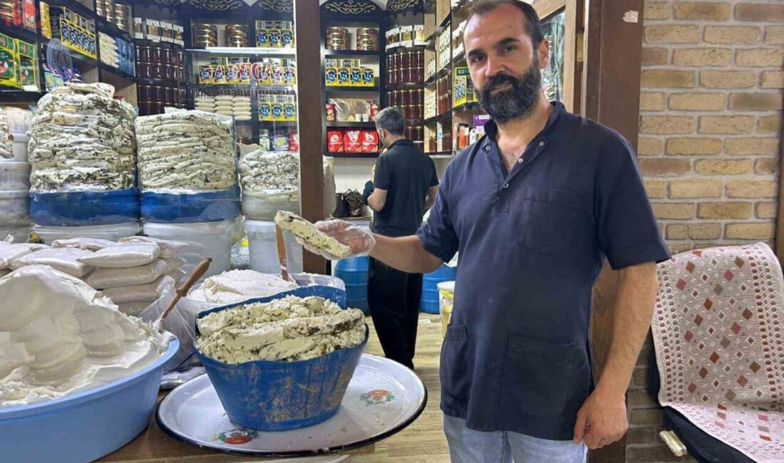 Van’ın tescilli kışlık küp otlu peyniri kış aylarında tüketilmek üzere